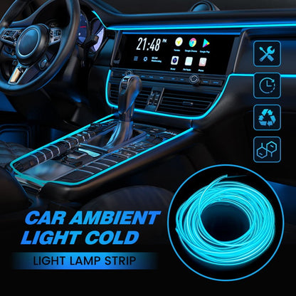 ✨ 50% korting! Auto-interieur sfeerverlichting – 3 m dunne lichtstrip, USB-aansturing & meerdere kleuren. Breng sfeer in je auto – eenvoudig te installeren! 🚗💡