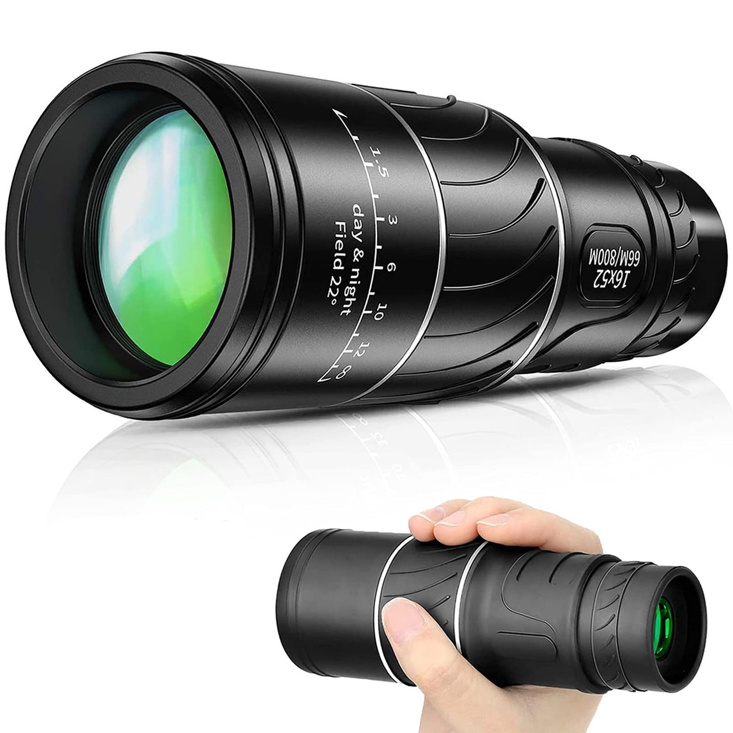 🔭 50% korting – Professionele 16x52 Monoculaire Telescoop met Nachtzicht & Waterdicht Ontwerp! 🌙✨