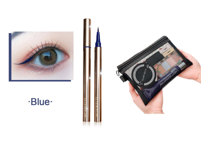 ✨ Waterdichte, veegvaste eyeliner – 24 uur lang intens zwart en uiterste precisie! ✨