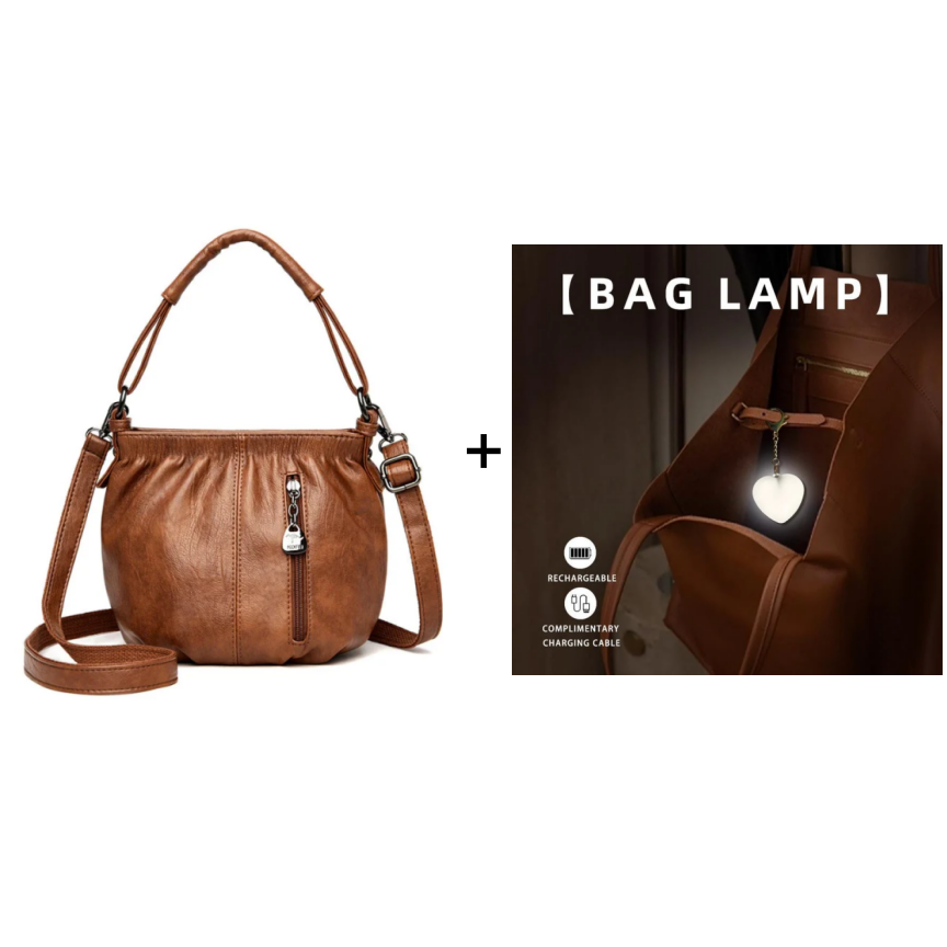 🥳2026 MEGA-AANBIEDING!💞Dames Retro Geplooide Bucket Schoudertas💼👜
