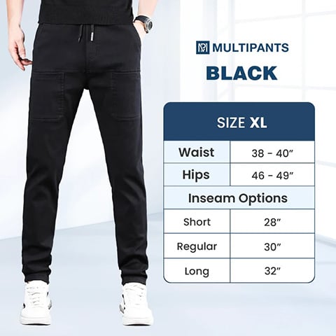 🎉Wekelijkse speciale uitverkoop - 50%Korting🎉MultiPants - duurzame cargo broek met veel stretch en meerdere zakken（Hoe meer je koopt, hoe hoger de korting）