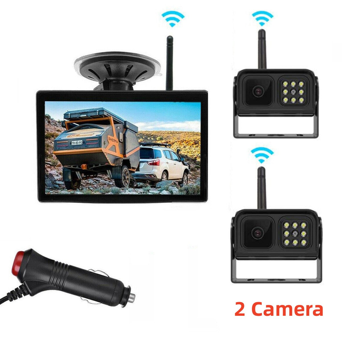 📹 50% korting! Draadloos HD achteruitkijksysteem – 1080p, eenvoudig te installeren, geschikt voor alle voertuigen. 🚗✨