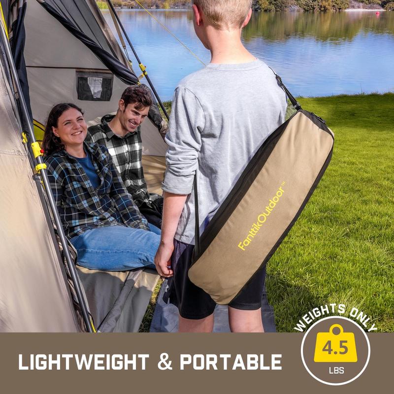 🏕️ 50% korting! Opvouwbare campingstoel – lichtgewicht, comfortabel & met draagtas. Draagvermogen tot 113 kg – perfect voor kamperen, vissen & terras! ✨🪑