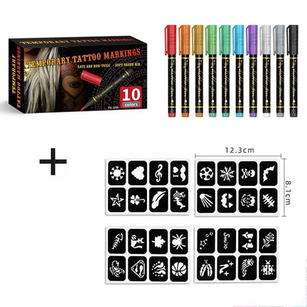 🔥 50% korting op tijdelijke tattoo markers – huidvriendelijk, urenlang zichtbaar en makkelijk afwasbaar.