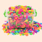 🎨 50% korting! Pop Beads sieradenset voor kinderen – eindeloos hergebruik, bevordert hand-oogcoördinatie & creativiteit. Perfect kerstcadeau! ✨🎅