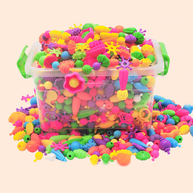 🎨 50% korting! Pop Beads sieradenset voor kinderen – eindeloos hergebruik, bevordert hand-oogcoördinatie & creativiteit. Perfect kerstcadeau! ✨🎅