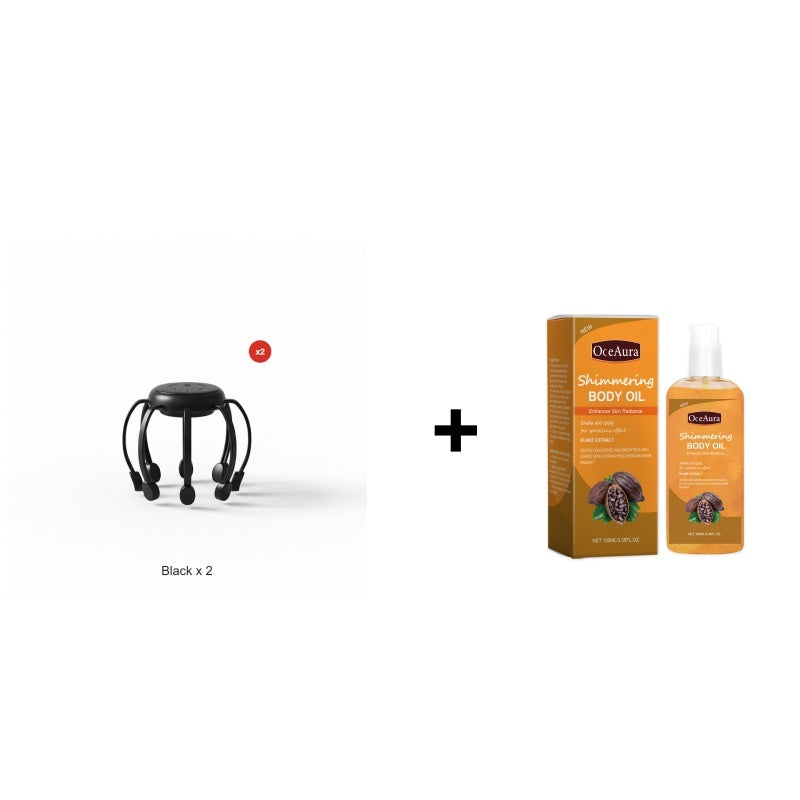 🧠 50% korting! Hoofdhuidmassageapparaat – 8 koppen, 360° massage, 4 modi & draagbaar. Ontspan overal & verbeter uw slaap! ⚡💆‍♂️