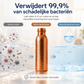 ❄️50% Korting!💧Premium Drinkfles van 100% Massief Koper – Plasticvrij en Geïnspireerd op Ayurveda