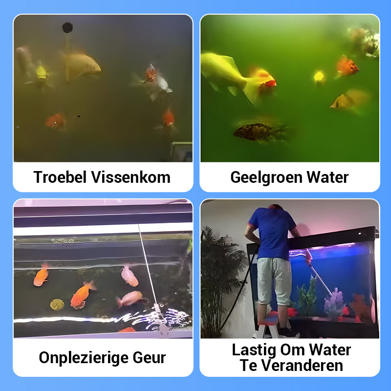 😍😍Tijdelijk gratis levering😍Krachtige Waterzuiveringstablet voor Aquarium
