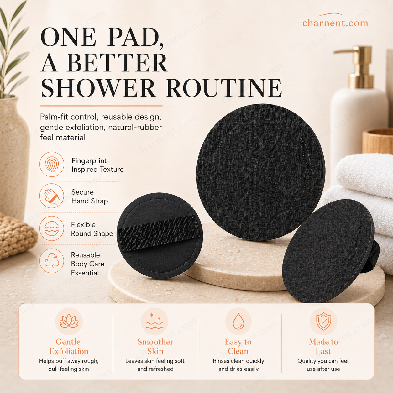 🚿 Exfoliërende Scrub Badpads 🧖‍♀️