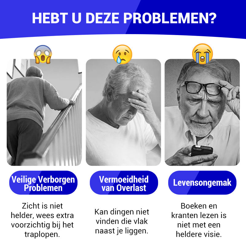 🔥 50% Korting 🔥 Multifocus Bril 👓 Scherp zicht dichtbij & veraf