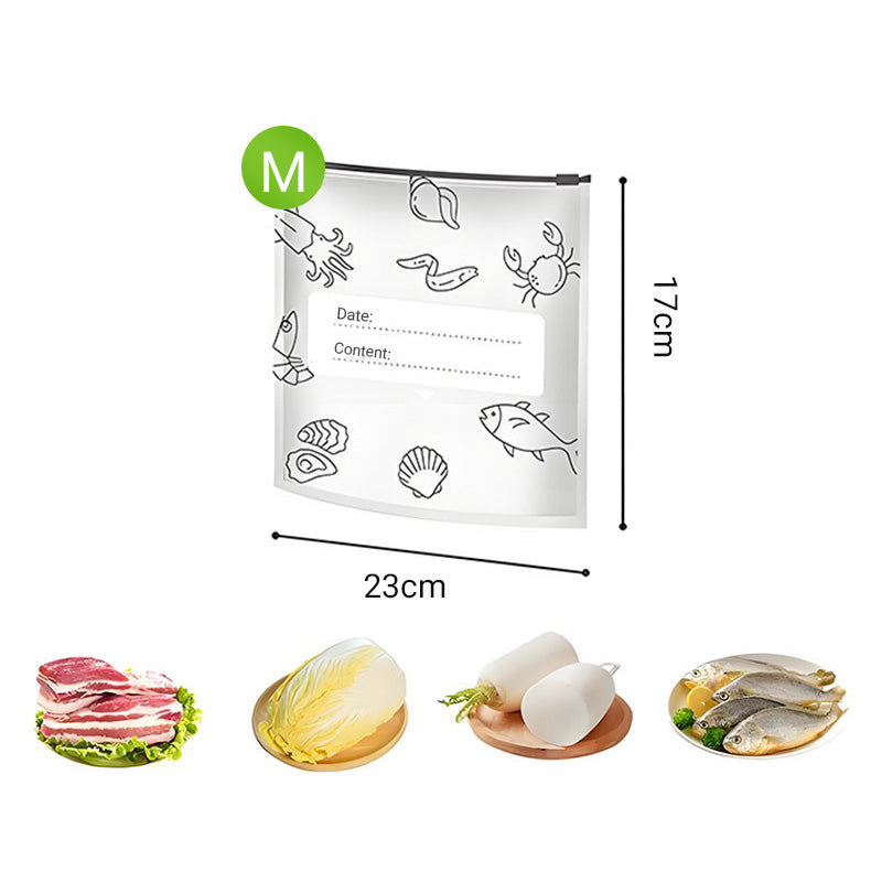 Herbruikbare aluminiumfolie verzegelbare opbergzakken