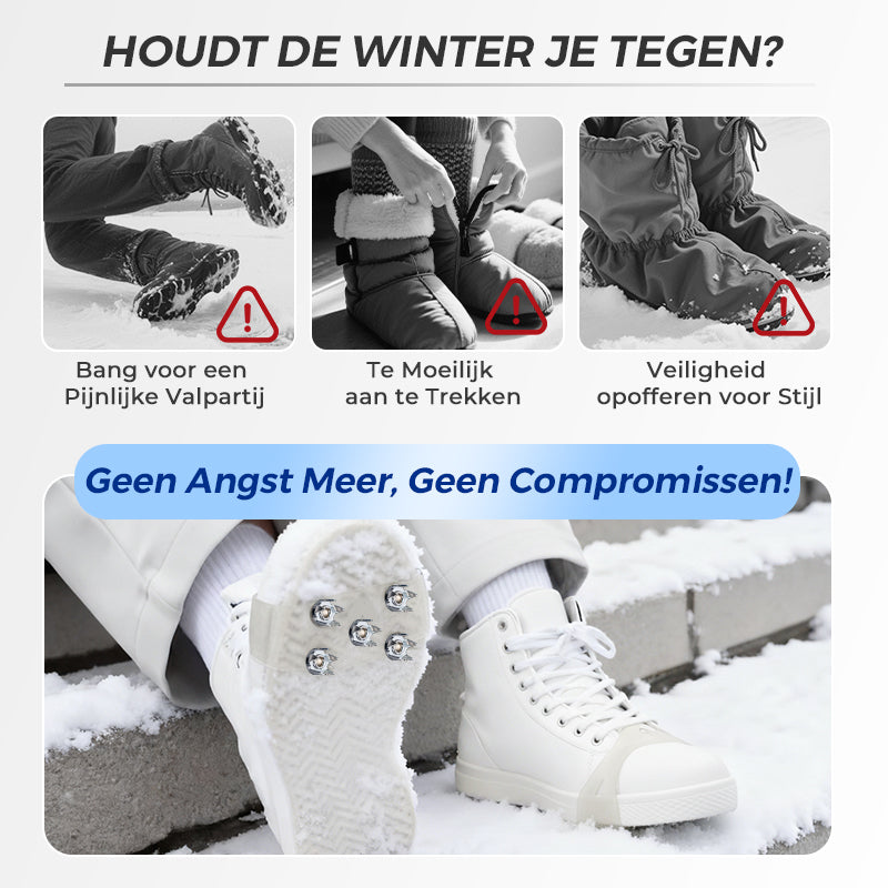 🎁 Tijdelijke kortingsactie 2025 - 50% KORTING🔥Universele 5-tanden ijspriemen voor schoenen en laarzen