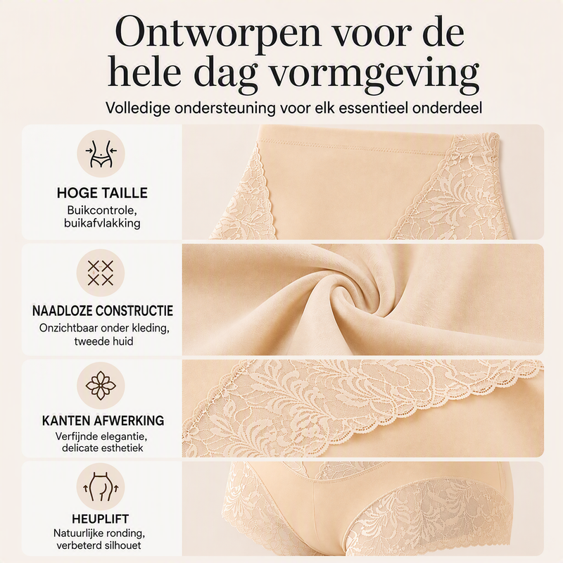 🏆💕 50% korting! Naadloze shapewear – 💃 slankt direct, 🤸 comfortabel & onzichtbaar onder kleding – bestseller!