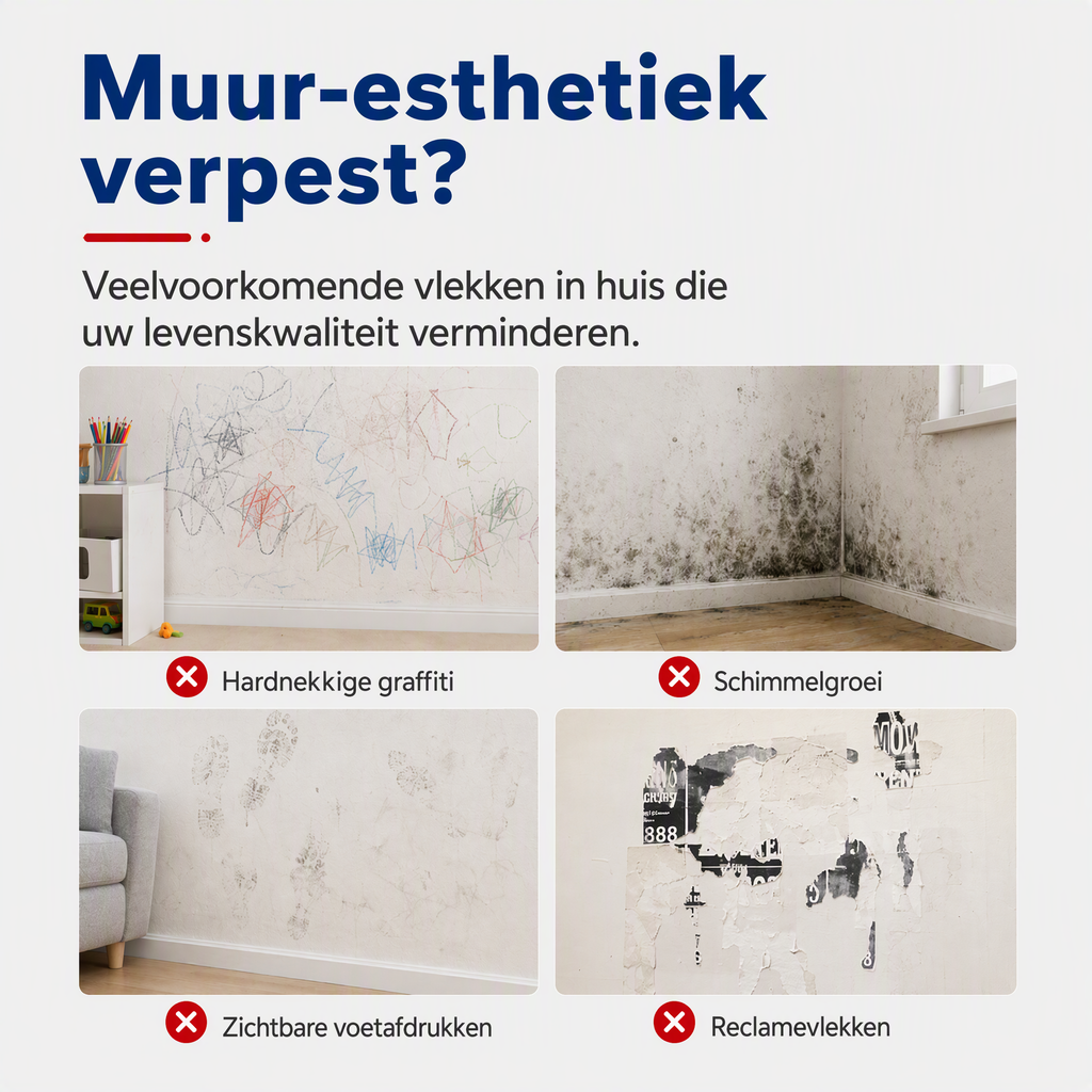 🧱 2+1 gratis! Alles-in-één muurreparatiepasta – met rollerborstel, voor gaten, scheuren & kleine schade. Eenvoudig & snel! ✨🏠
