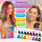 🌈 50% korting! 12-kleuren haarkrijt set – tijdelijke kleur, wasbaar & eenvoudig aan te brengen. Perfect voor feesten & festivals! 🎨✨