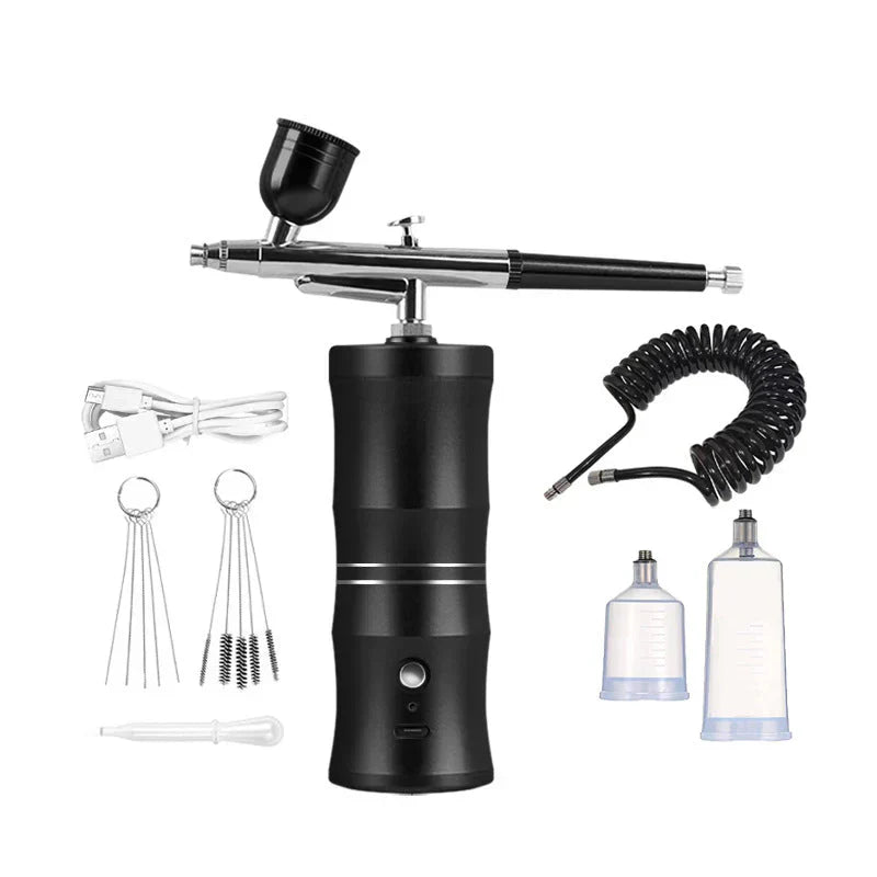 🎨 Elektrische airbrushkit met compressor