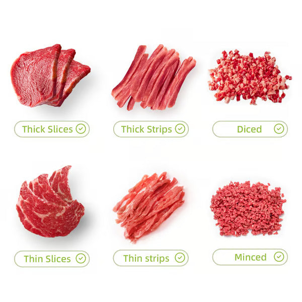 Keuken Huishouden Multifunctionele 17-In-1 Roestvrij Staal Vleesversnipperaar