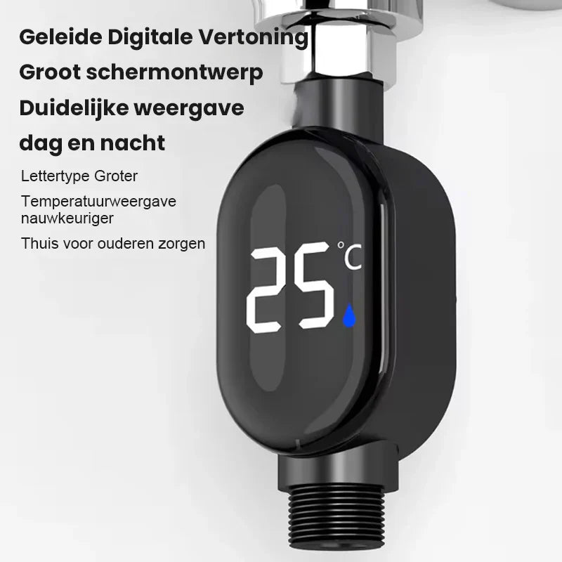 ⏳Beperkte Tijd 50% Korting💥Douchekop Externe LED-weergave Weergave watertemperatuur Accessoires