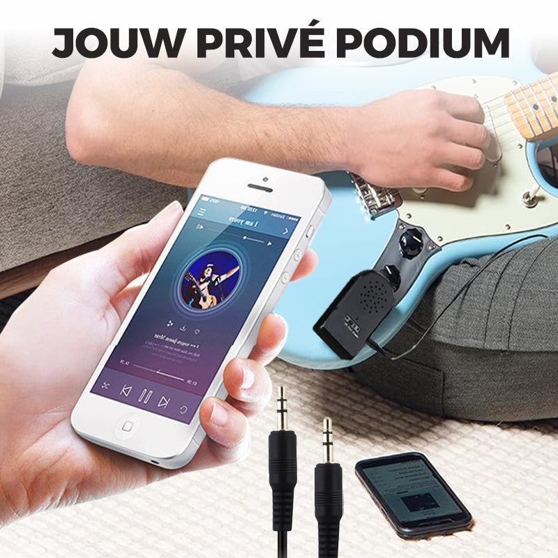 🎸🪕Mini Draagbare Gitaarversterker-Set