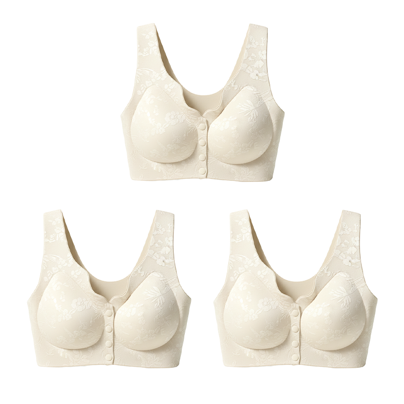 Comfort Voorsluiting & Draadvrije Naadloze Bh