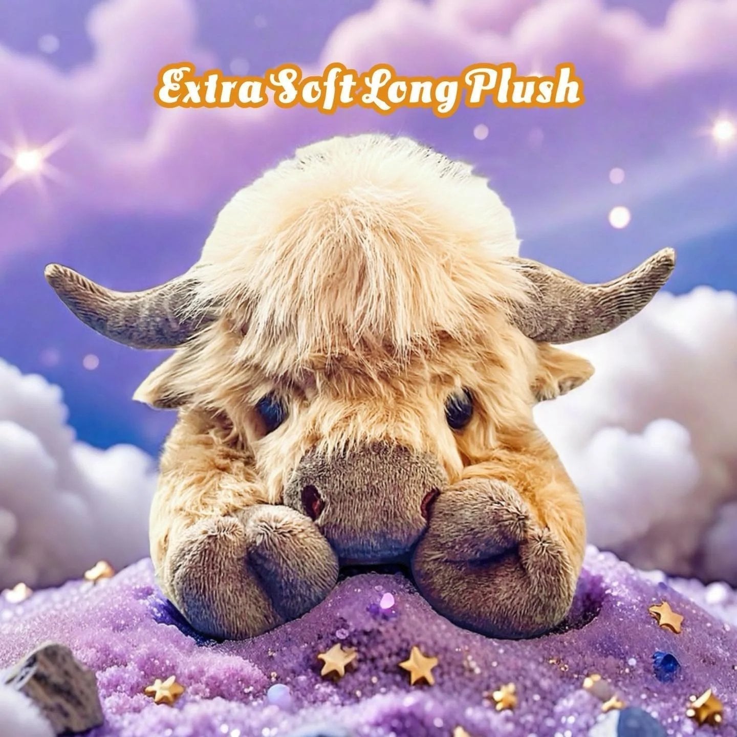 Kerst Nieuw Cadeau Speelgoed🐂🎁Schattig Beeldverhaal Hoogland Koe Knuffel Speelgoed