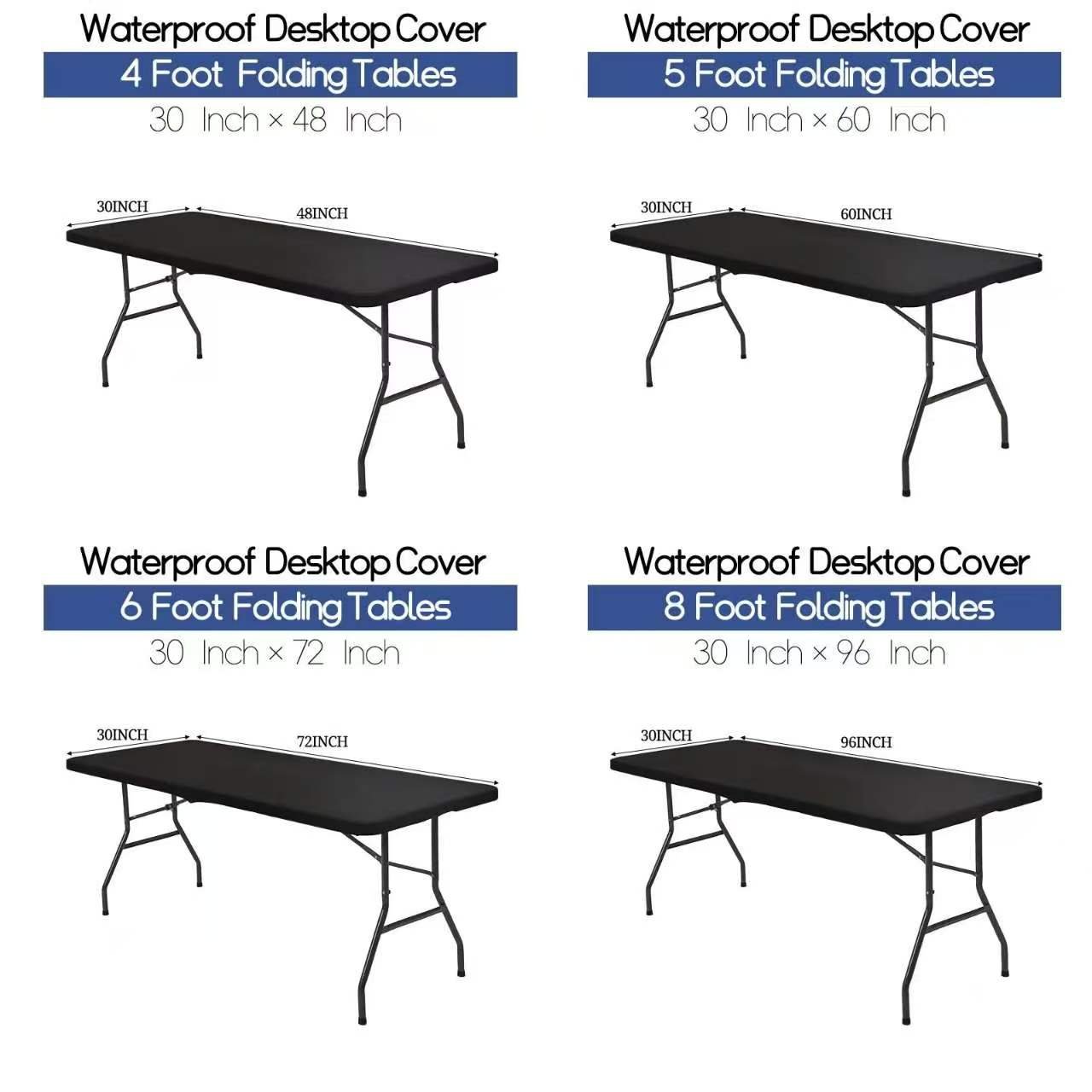 📏 Rekbare Tafel Top Hoes – Past op 4ft, 6ft en 8ft Tafels! ✨ Eenvoudig aan te brengen, waterdicht & windbestendig – perfect voor binnen en buiten. 🍽️💧