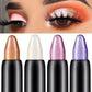 💥 50% korting! 15-kleuren oogschaduw- en eyelinerpotlood – glitter & metallic, waterproof en voor elke gelegenheid.