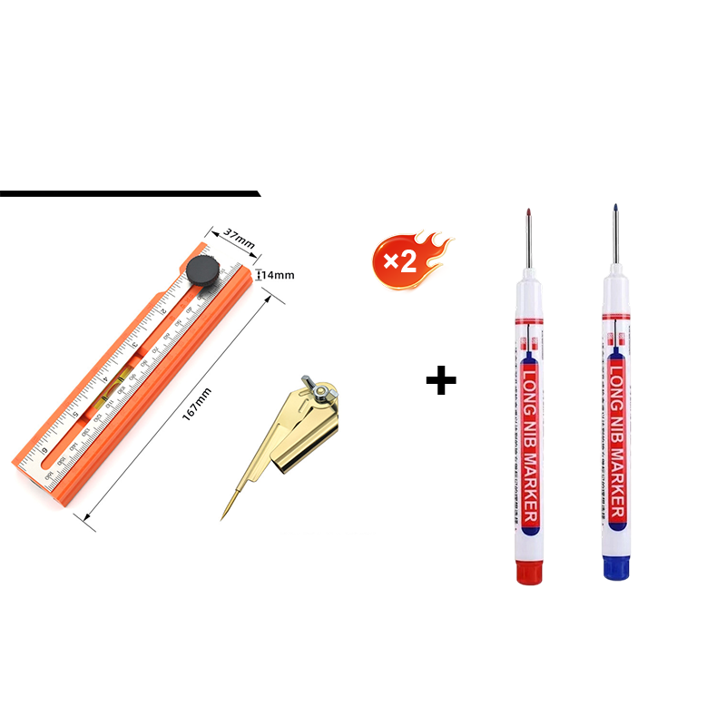 📏 Multifunctionele aftekeningenwaterpas
