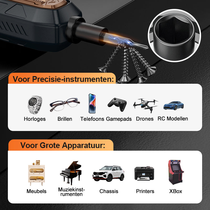 🔥Uitverkoop 50% korting🔥180-in-1 professionele precisieschroevendraaierset🛠️🧰