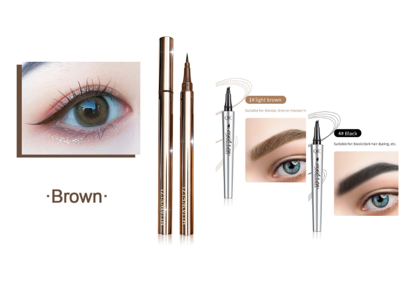 ✨ Waterdichte, veegvaste eyeliner – 24 uur lang intens zwart en uiterste precisie! ✨