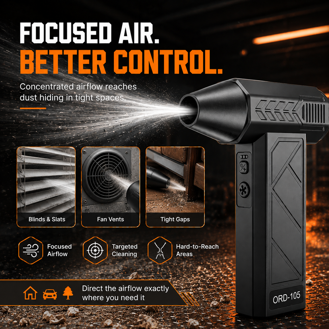⚡💨 48% korting! Draadloze mini-blower – compact, 2 standen, precisie-opzetstuk. Snel & eenvoudig stof verwijderen in huis & auto!