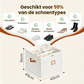 👟 Compacte schoenenkist voor 16 paar – stofdicht, verstelbaar en opvouwbaar, ideaal voor kleine ruimtes.