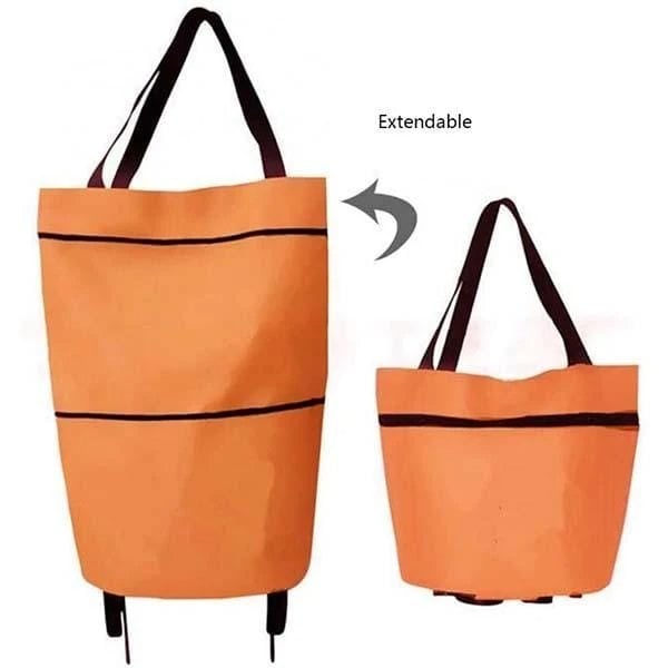 🛒🎁 50% KORTING! Van supermarkt tot camping: deze opvouwbare boodschappentrolley met 600D Oxford-stof en handvat is het perfecte Moederdag-cadeau. Stijlvol, praktisch, en hij staat uit zichzelf!