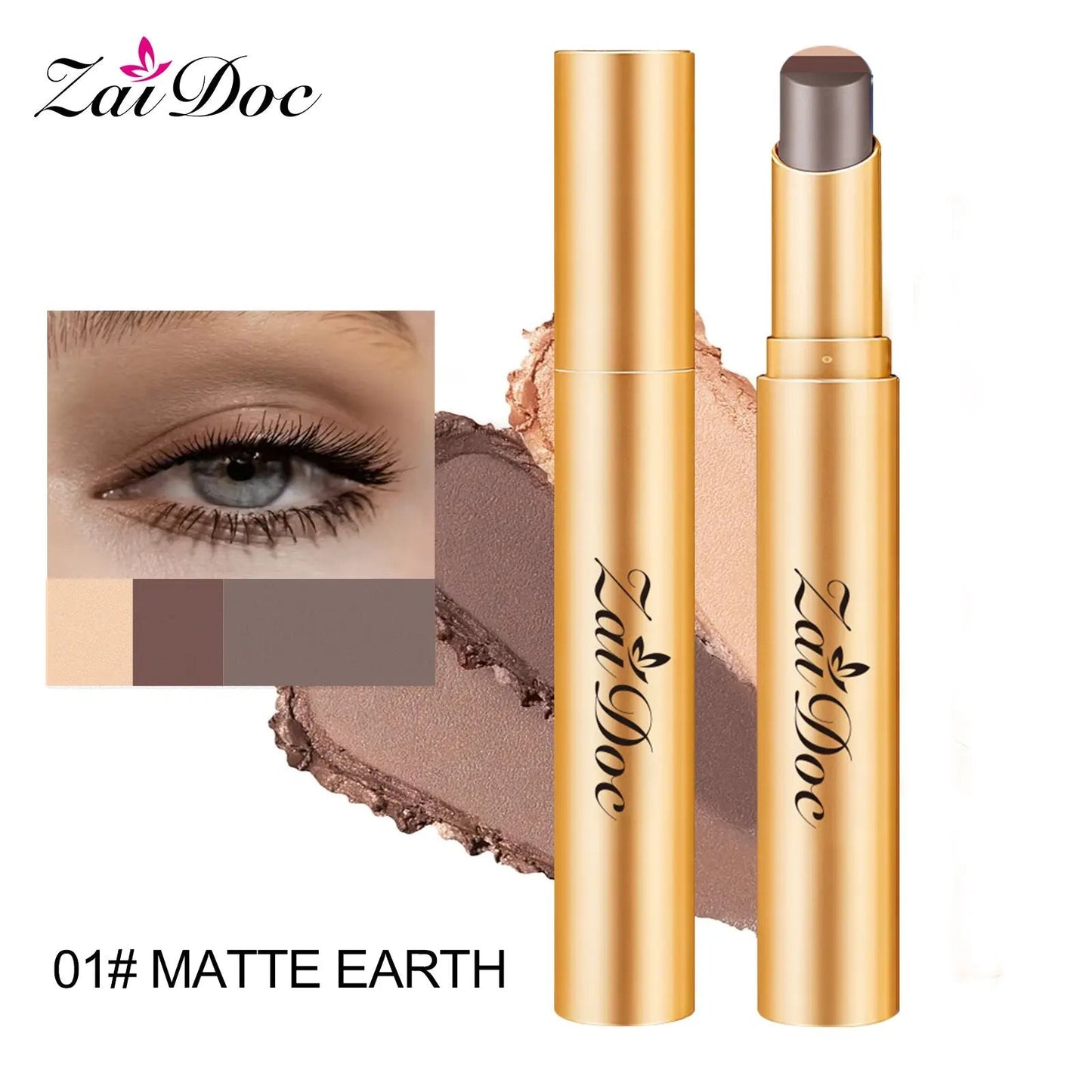 🏆 Flash sale! 50K+ verkocht – 3-kleuren oogschaduwstift. Bijna op! Snel & eenvoudig aan te brengen voor een stralende look. ✨💄