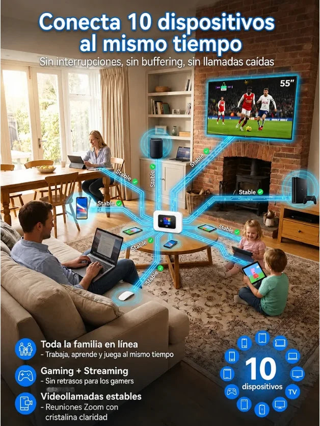 🌐 50% korting! Draagbare 5G WiFi-router – 300 Mbps, verbind 10 apparaten, geen abonnementskosten. Plug & play – overal snel internet! ⚡📶