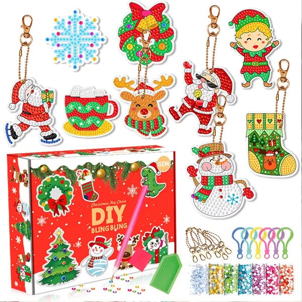 🎅Vroege kerstspecials✨Nieuw ontwerp Kerstmis Diy het Schilderen Stickerset