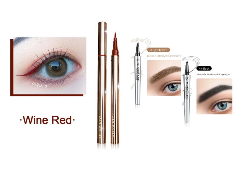 ✨ Waterdichte, veegvaste eyeliner – 24 uur lang intens zwart en uiterste precisie! ✨