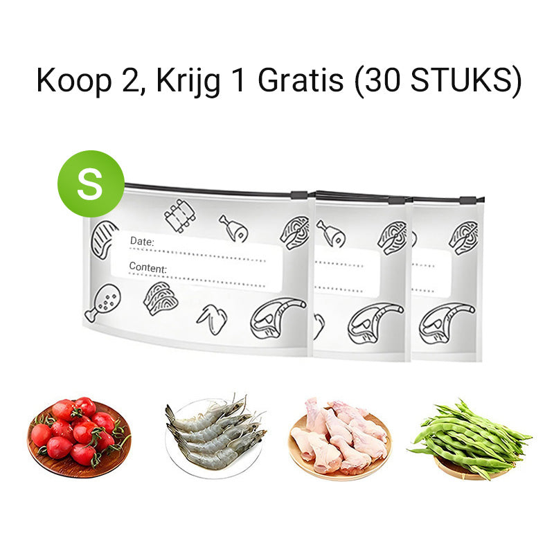 🥩 50% korting! Wereldwijde bestseller – aluminium zak houdt kip, kaas & broccoli 3x langer vers. Vaarwel plastic folie! 🔒✨