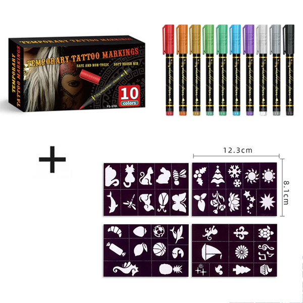 🔥 50% korting op tijdelijke tattoo markers – huidvriendelijk, urenlang zichtbaar en makkelijk afwasbaar.