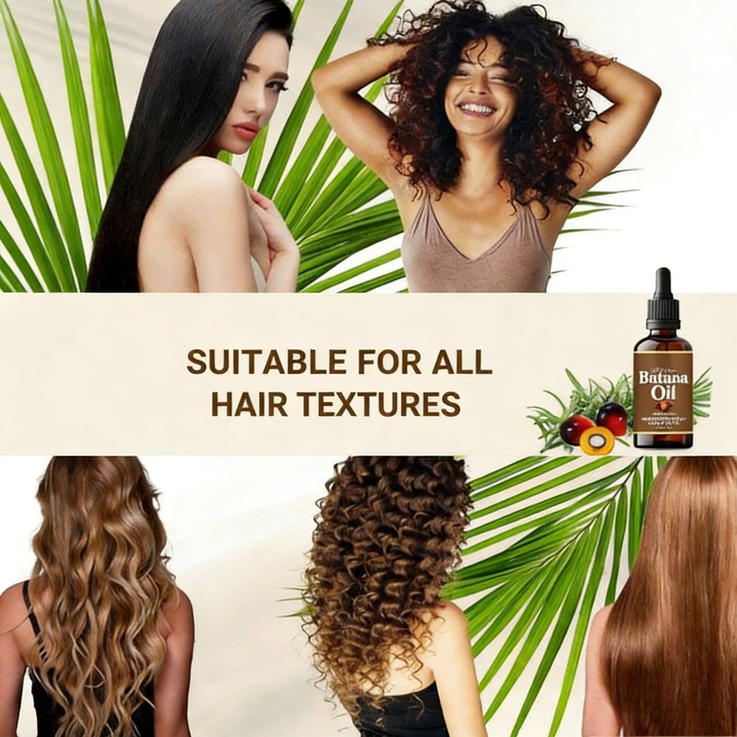 ✨Bestverkocht product🌿 100% pure Batana-olie, bevordert de haargroei en voedt de hoofdhuid.