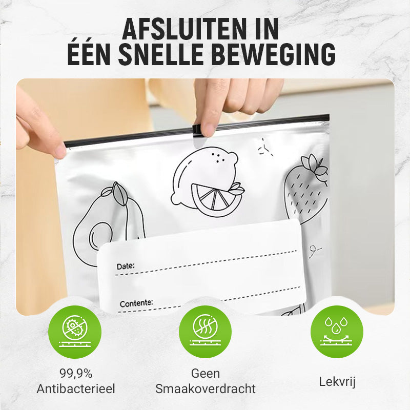 🥩 50% korting! Wereldwijde bestseller – aluminium zak houdt kip, kaas & broccoli 3x langer vers. Vaarwel plastic folie! 🔒✨