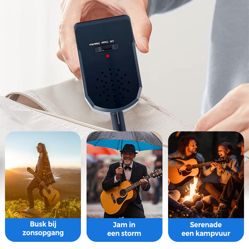 🎸🪕Mini Draagbare Gitaarversterker-Set