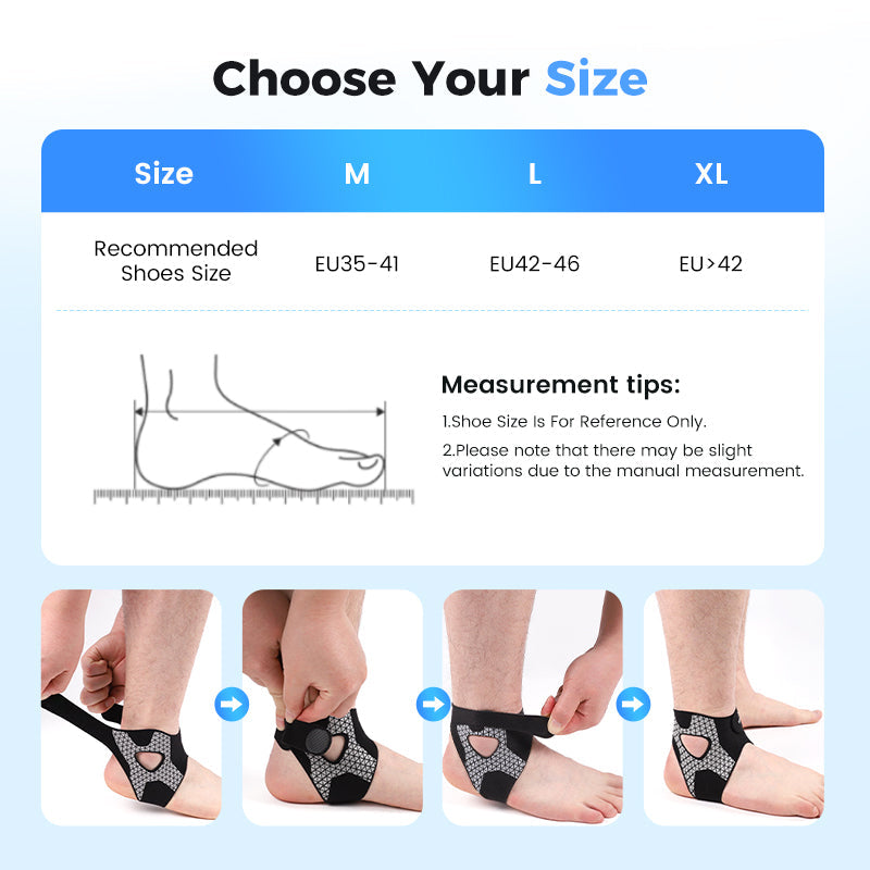 🔥Verstelbare Elastische Enkelbrace – Steun & Stabiliteit Wanneer Je Het Nodig Hebt