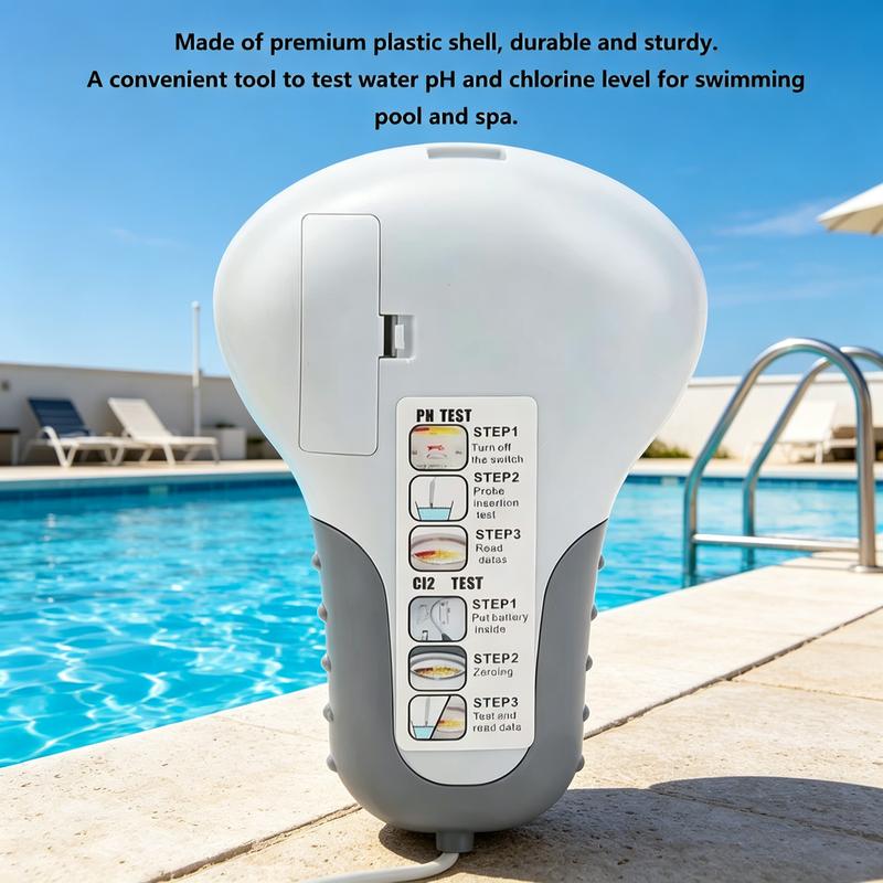 🔬💧 pH- en chloormeter voor zwembaden – 50% korting! Nauwkeurige meting van pH en chloor in uw zwembad – eenvoudig, snel en betrouwbaar. 🔥🏊