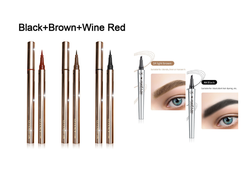 ✨ Waterdichte, veegvaste eyeliner – 24 uur lang intens zwart en uiterste precisie! ✨