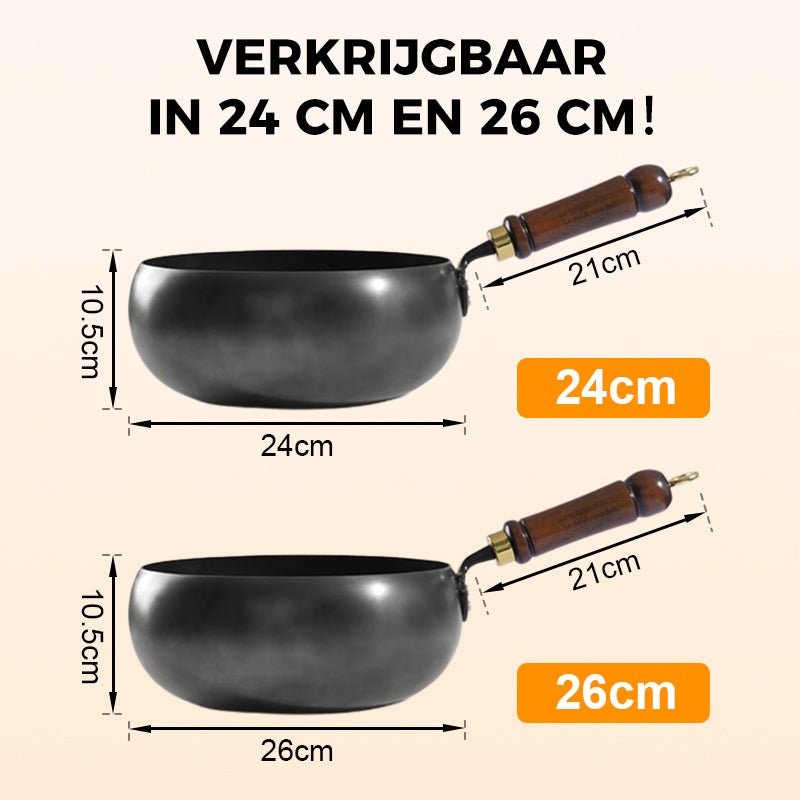 🔥Hot Sale 50% UIT🔥Uncoated Dikke IJzeren Pot