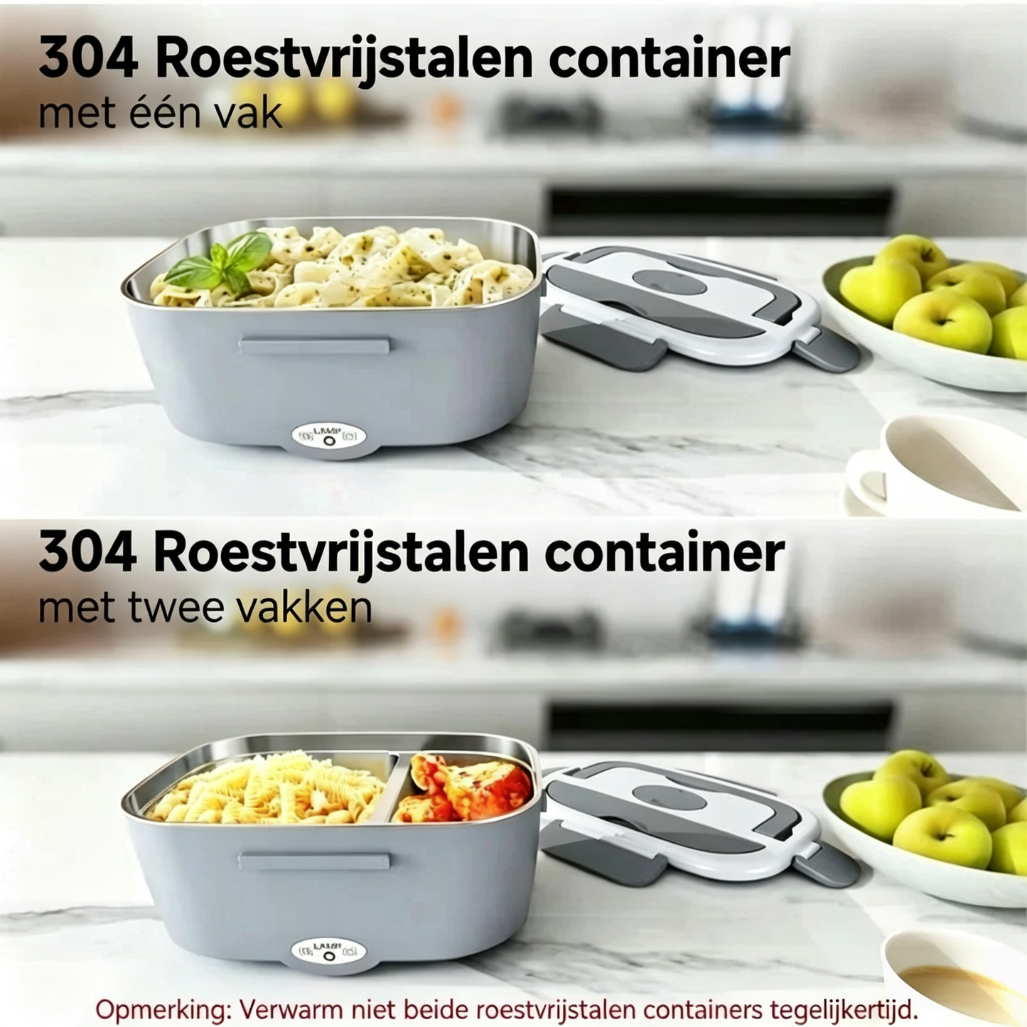 🔥 Vandaag 50% korting – draagbare voedselwarmer, warm eten overal, ideaal voor werk en reizen.