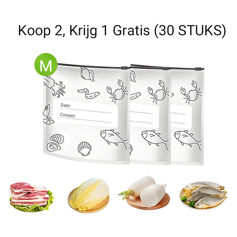 🥩 50% korting! Wereldwijde bestseller – aluminium zak houdt kip, kaas & broccoli 3x langer vers. Vaarwel plastic folie! 🔒✨