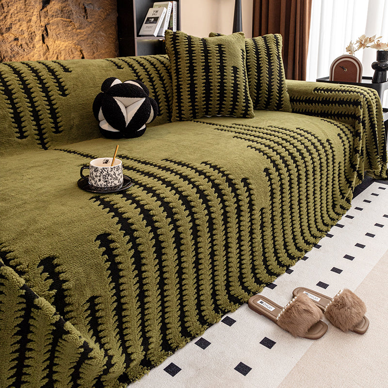 🏷️ 50% korting! Pluche sofaovertrek – dik, antislip en supersoft, ideaal voor knusse herfst- en winteravonden.